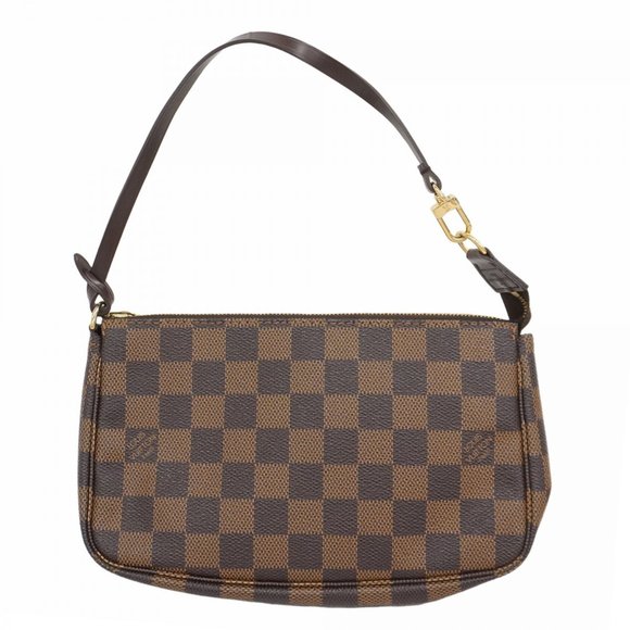 LOUIS VUITTON Brown Damier Pouch - Picture 1 of 10
